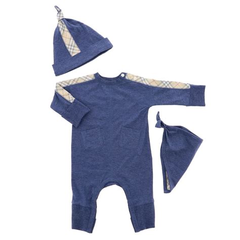 burberry baby onesie blue|burberry baby clothes.